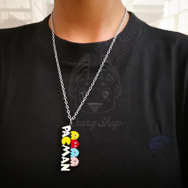 silver necklace